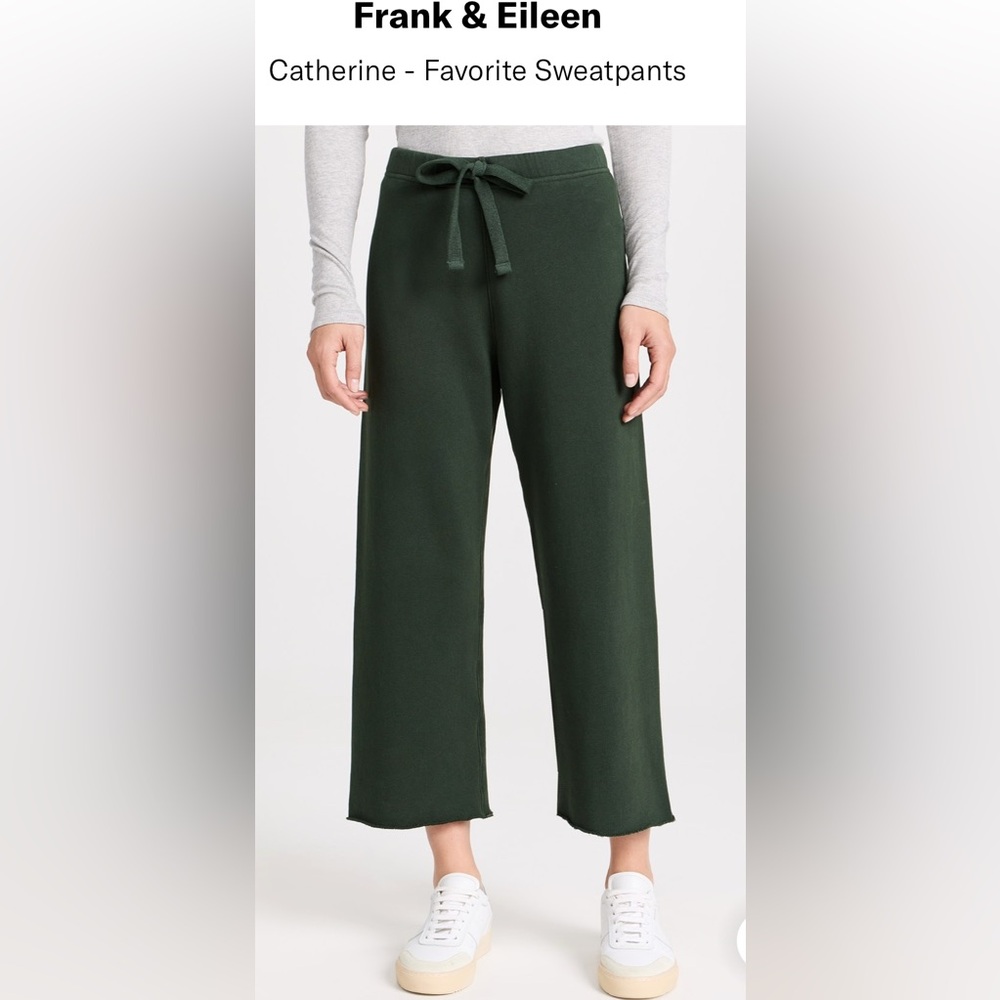 Frank & Eileen 
Catherine cropped sweatpants
